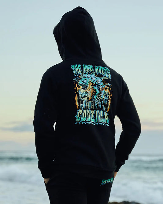 The Mad Hueys | CODZILLA RETURNS | Youth Pullover β Black