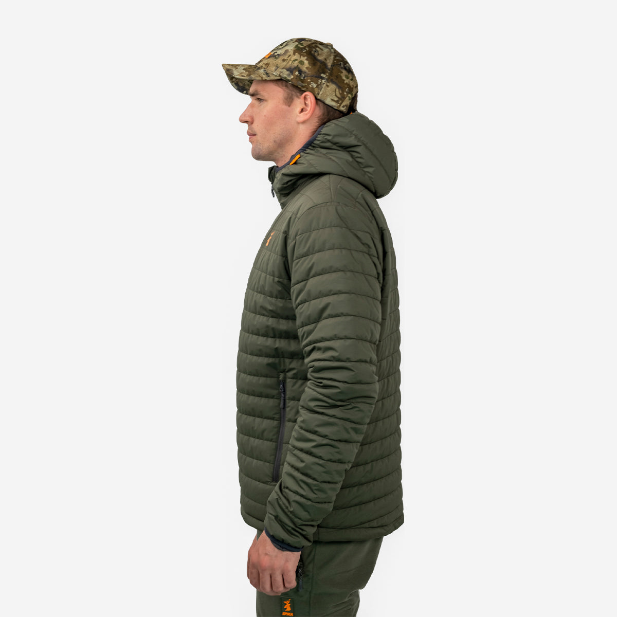 Spika | Mens Chase Puffer Jacket – Performance Olive