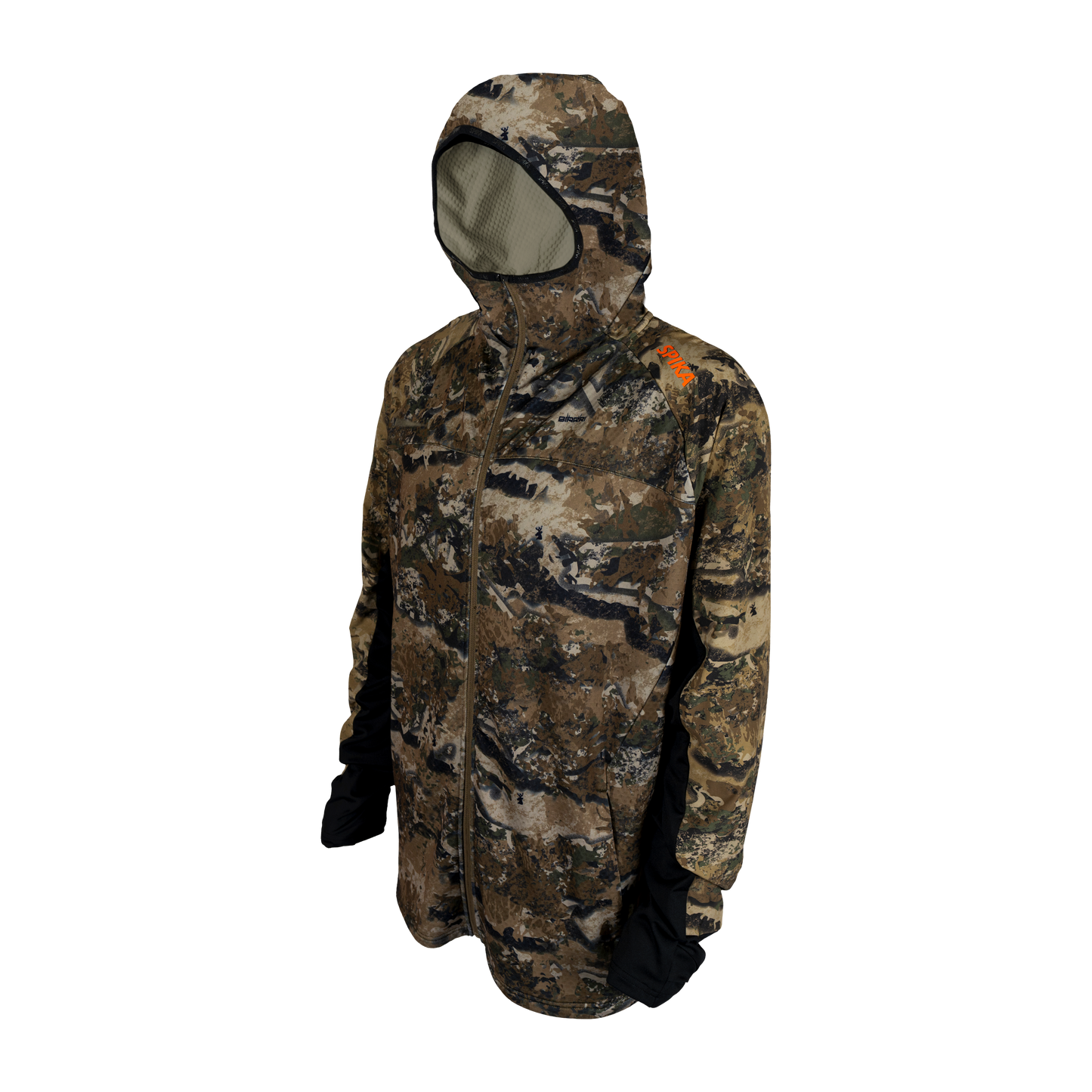 Spika | Mens Microfleece Zip-Through - Biarri Camo