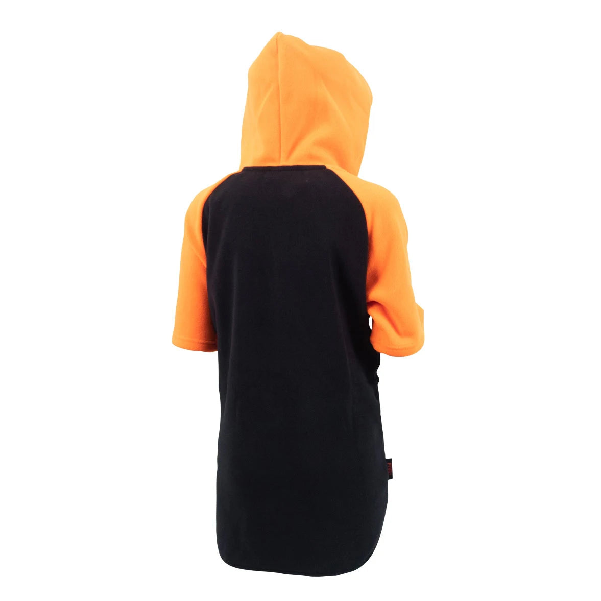 Stoney Creek | Kids Hooded Bush Tee - Black/Orange