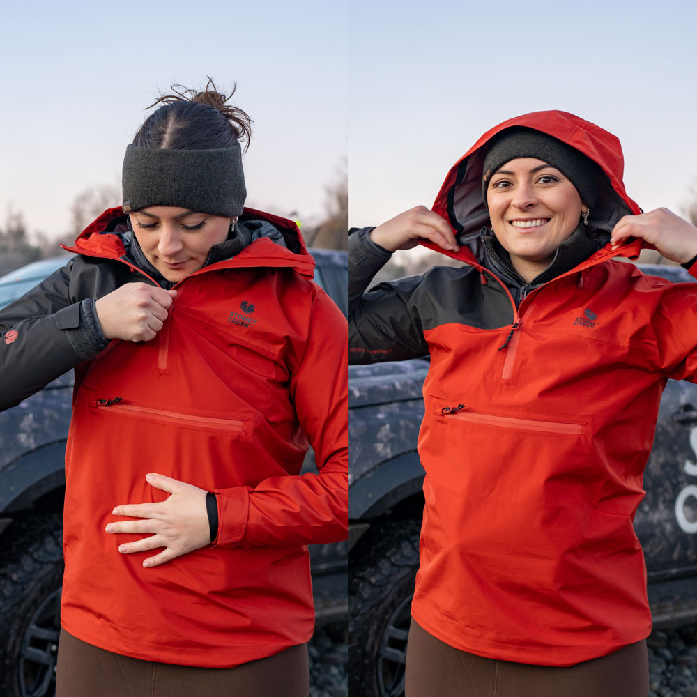 Stoney Creek | Women's Stow It Pro Jacket - Ketchup/Black