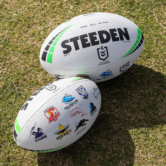 Steeden NRL League All Team Logo Ball