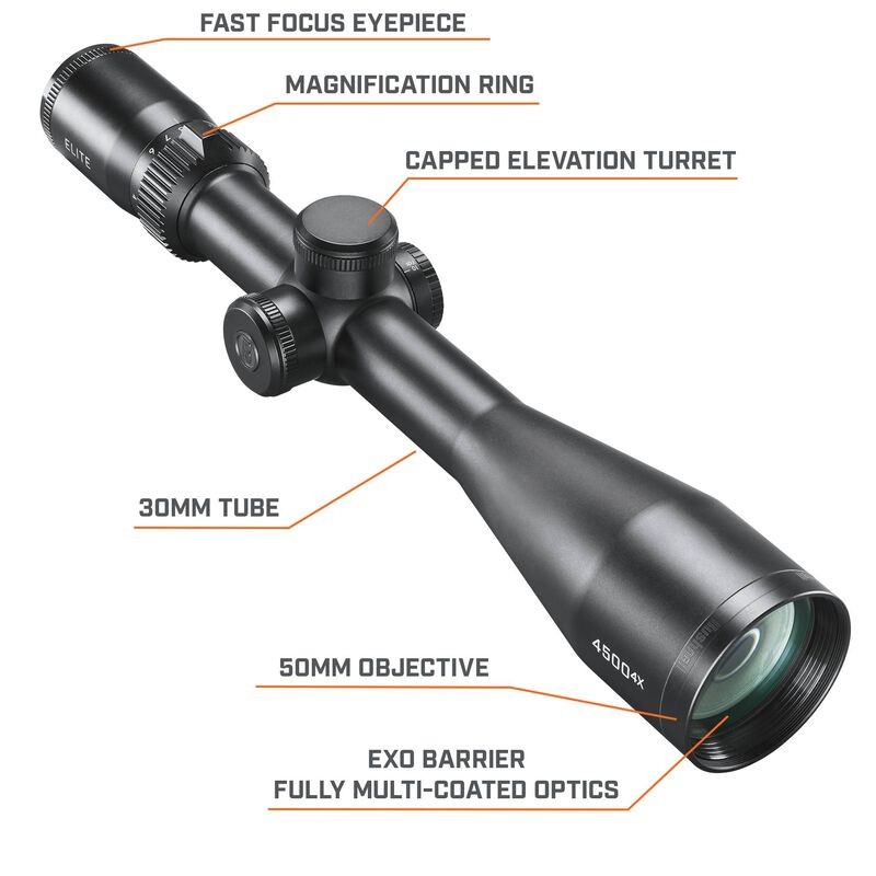 Bushnell | Elite 4500 4-16x50 Riflescope Multi-X - Black