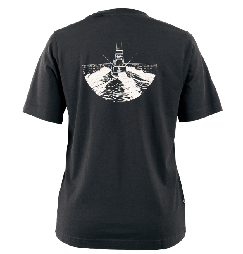 Stoney Creek | Women's Trawling Away Tee - Dark Grey