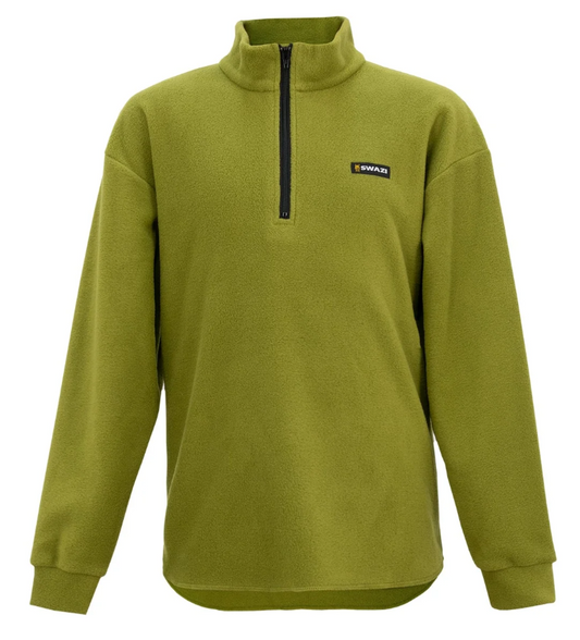 Swazi | Kids Micro Shirt - Waxeye Green