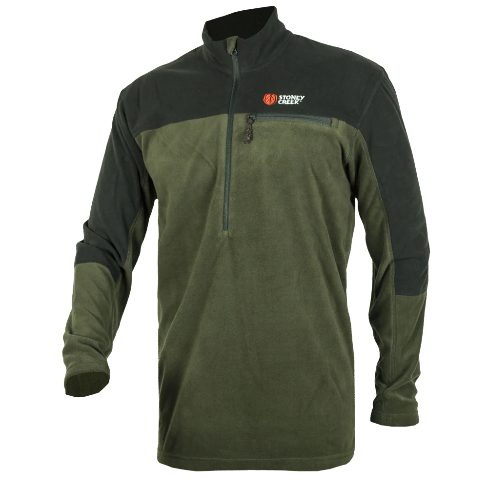 Stoney Creek | Men's Microplus Top - Black/Bayleaf