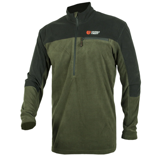 Stoney Creek | Men's Microplus Top - Black/Bayleaf