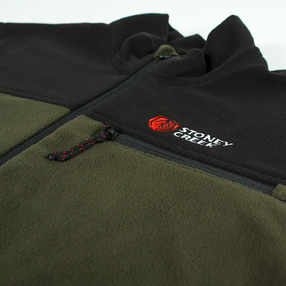 Stoney Creek | Men's Microplus Top - Black/Bayleaf
