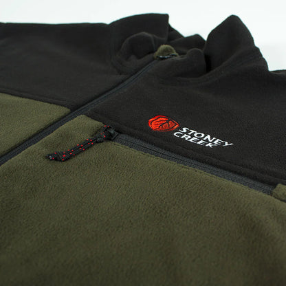 Stoney Creek | Men's Microplus Top - Black/Bayleaf