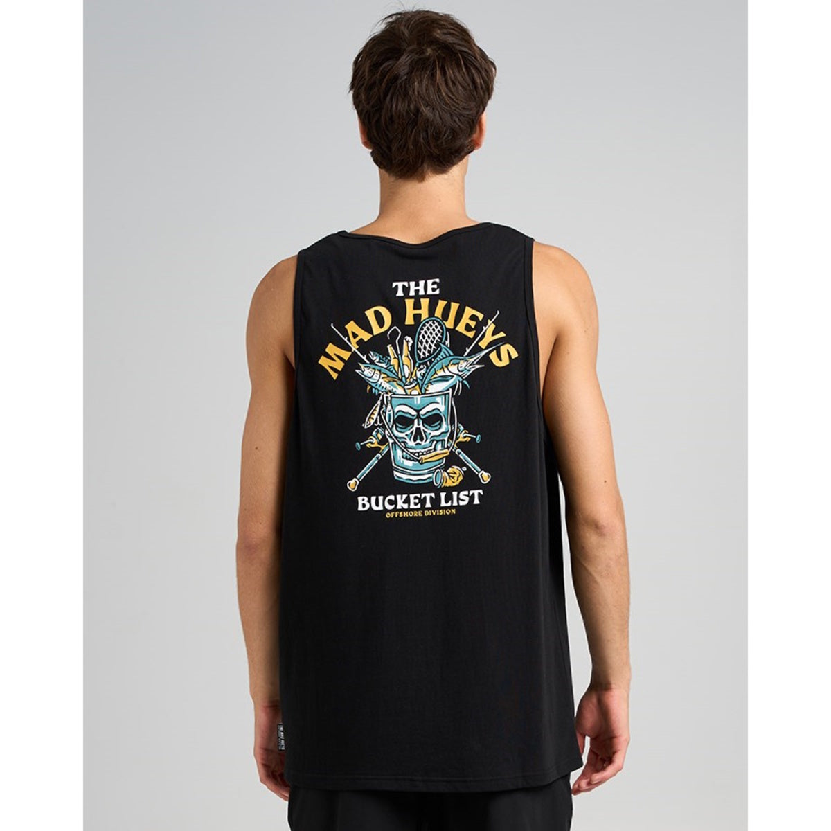 Bucket List | Tank - Black | The Mad Hueys