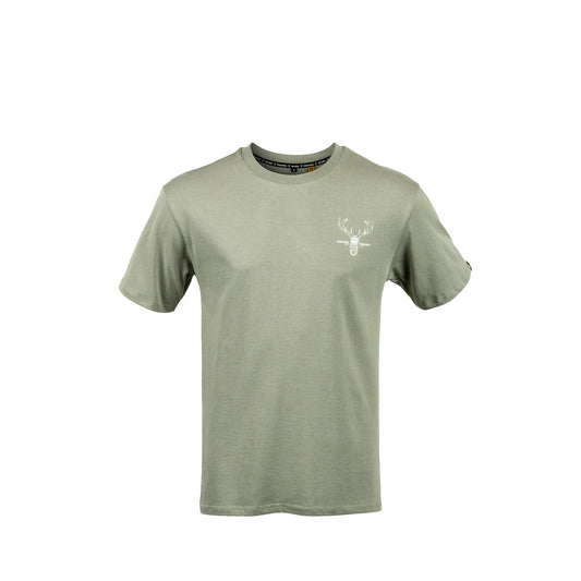 Hunters Element | Alpha Stag Tee - Forest Green