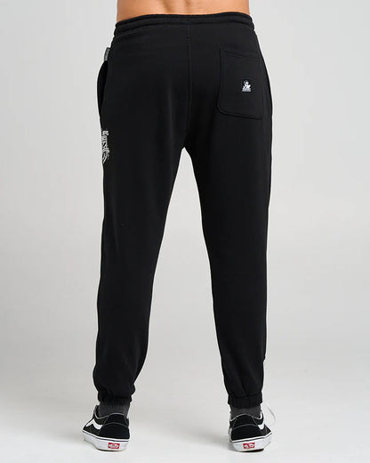 The Mad Hueys | League Anchor | Mens Trackpants - Black