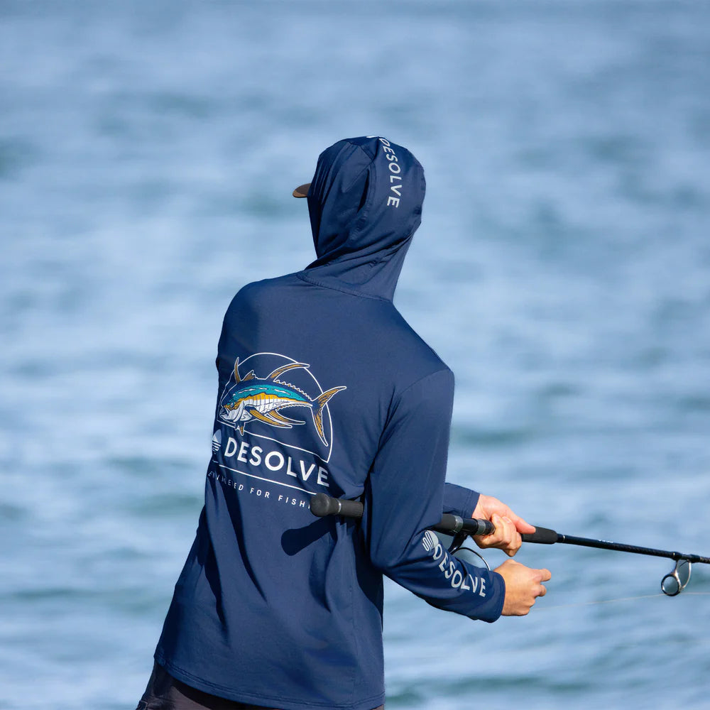 Desolve | SolarDry Hooded Fishing Shirt Ahi