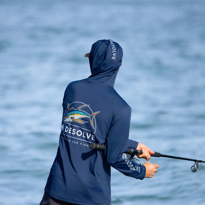 Desolve | SolarDry Hooded Fishing Shirt Ahi