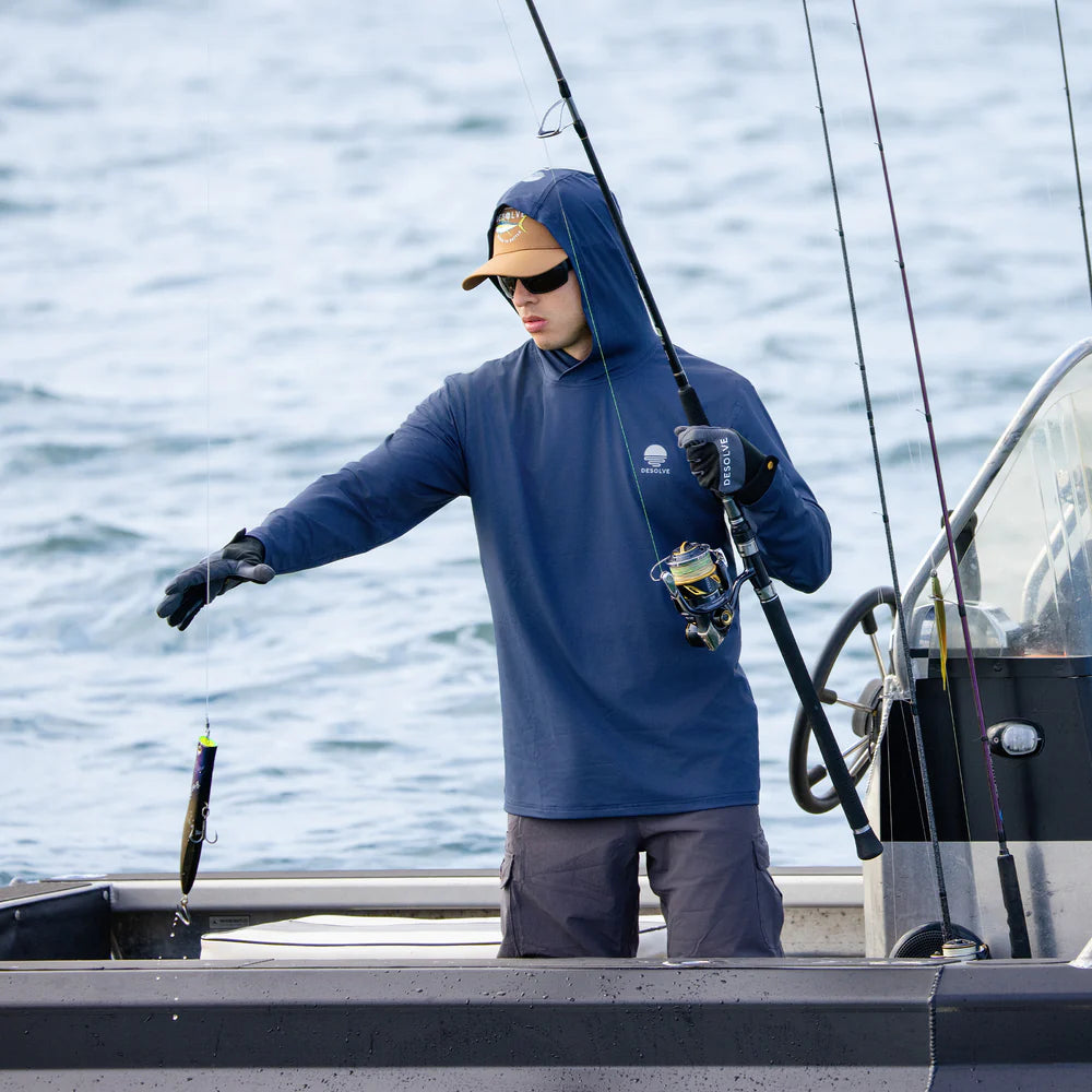 Desolve | SolarDry Hooded Fishing Shirt Ahi
