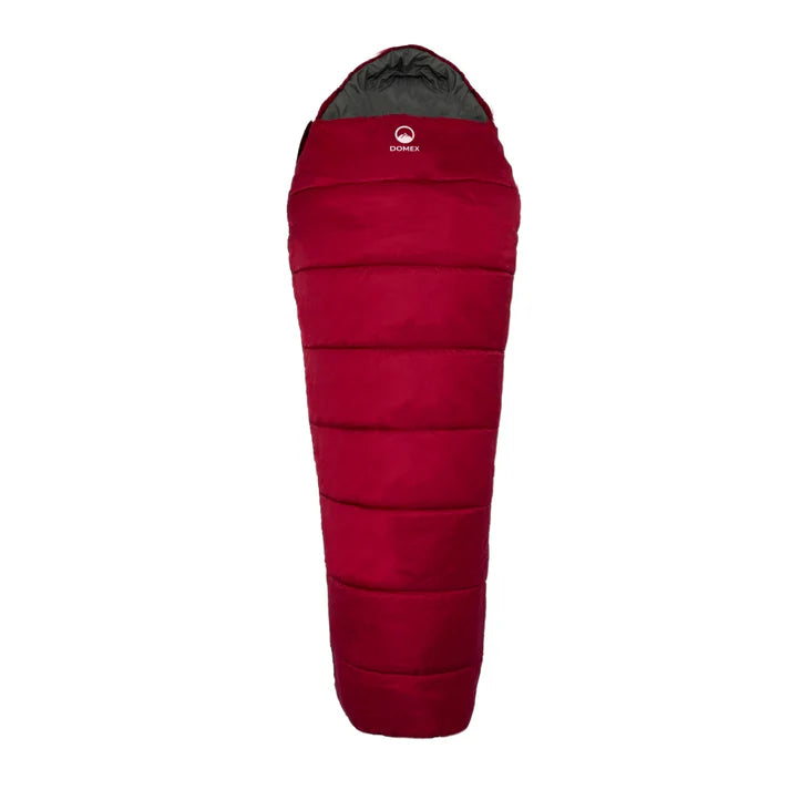 Domex | Nimbus 200 Sleeping Bag - Burgundy | Turners Sports NZ