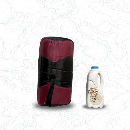 Domex | Nimbus 200 Sleeping Bag size - Burgundy | Turners Sports NZ