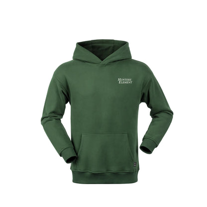 Hunters Element | Flare | Mens Hoodie - Kelp
