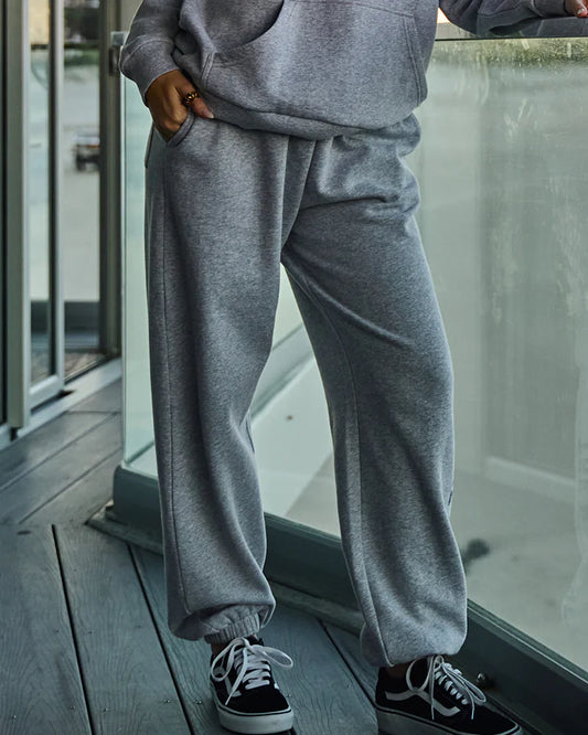 The Mad Hueys | Star Pirates Life | Womens Baggy Trackpants - Grey Marle