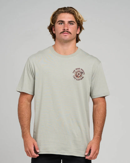 CAPTAIN TWO FACED | SS Tee - Faded Dust | The Mad Hueys
