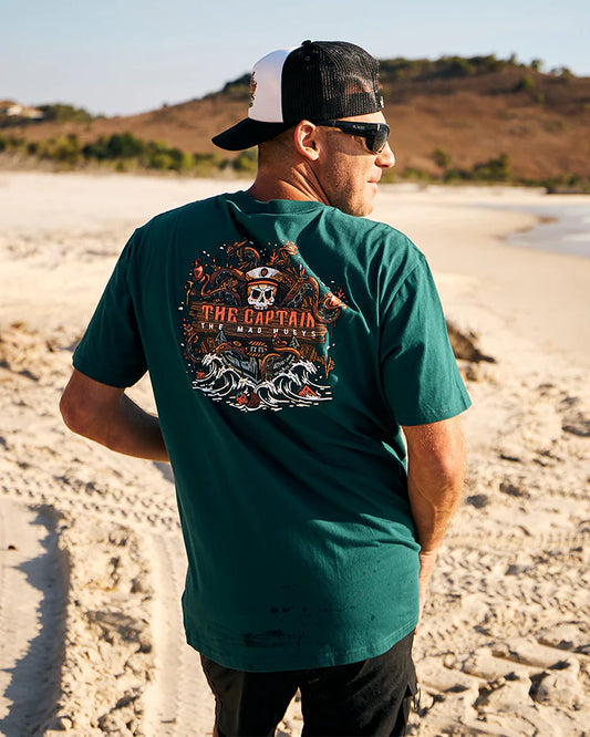 The Kraken Captain | SS Tee - Atlantic | The Mad Hueys