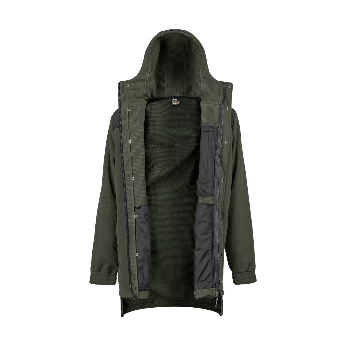 Spika | Mens Highpoint Zip Through Jacket – Olive Summit