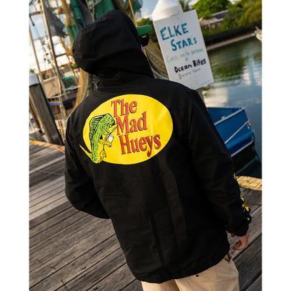 The Mad Hueys | Hueys Pro Spray Jacket | Black