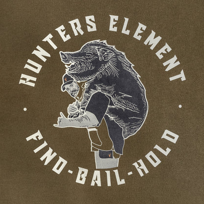 Hunters Element | Razorback Hoodie | Kids – Khaki