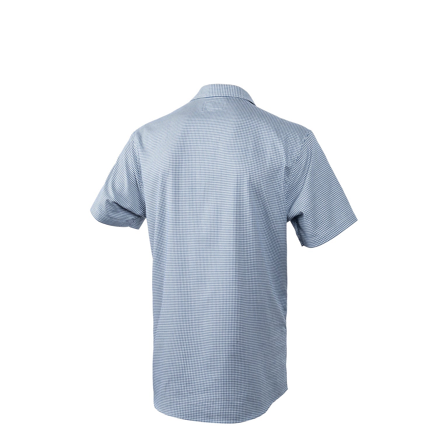 Mens Shirt Realm Shirt - True Navy/White Plaid | Turners Sports