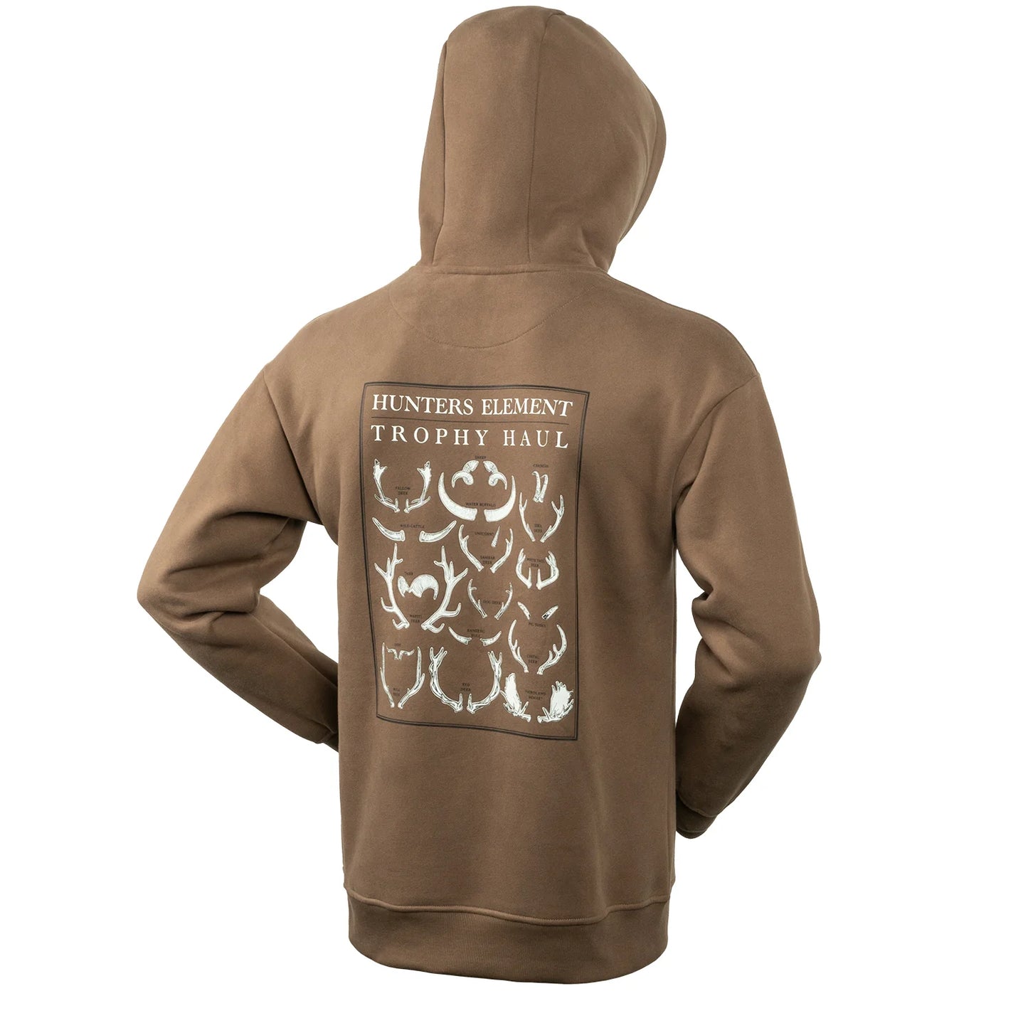 Hunters Element | Trophy Haul | Mens Pullover - Mouse Brown