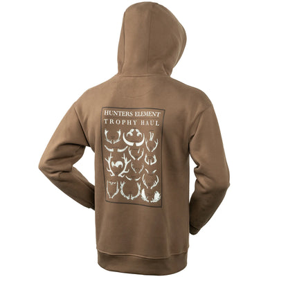 Hunters Element | Trophy Haul | Mens Pullover - Mouse Brown