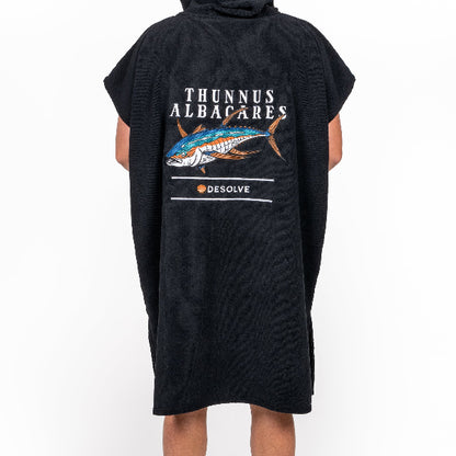 albacares-towel-poncho-black | Turners Sports NZ
