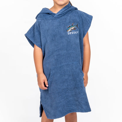 albacares-towel-poncho-kids-front | Turners Sports NZ