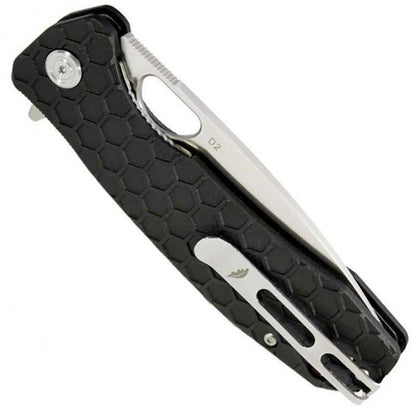 Honey Badger D2 Flipper Knife - Black - Medium | Turners Sports
