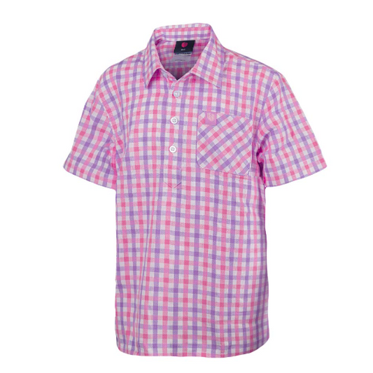 stoney creek checkkid shirt dusted marshmellow